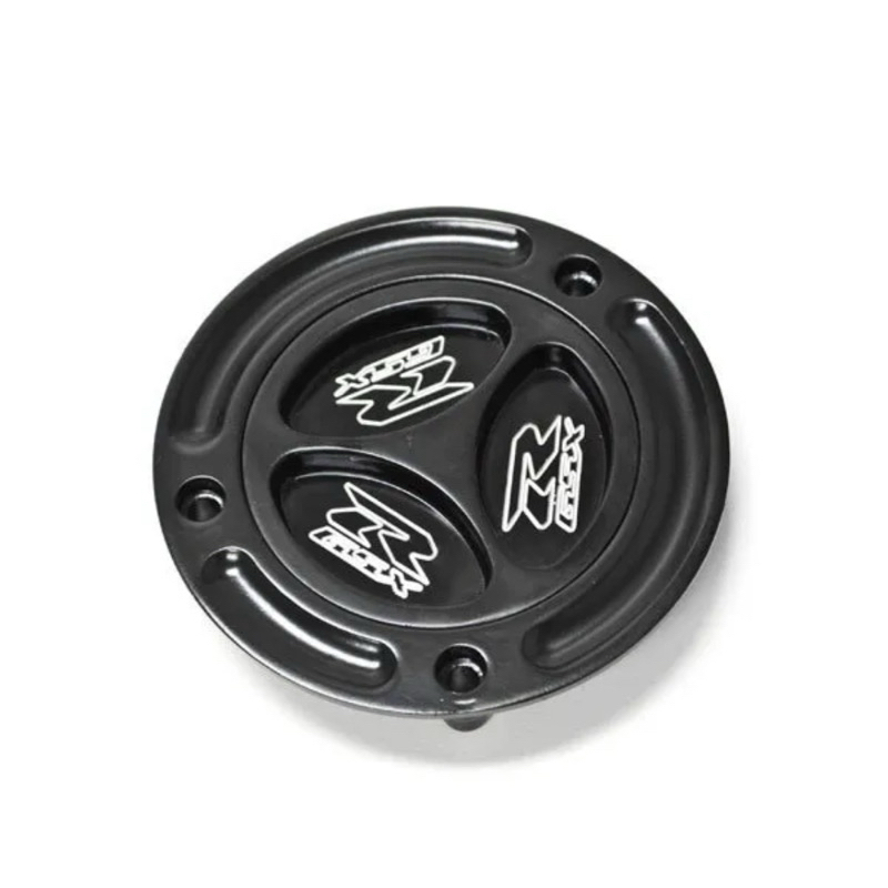 ฝาถังน้ำมันแต่ง cnc Black Fuel Gas Cap Keyless for Suzuki GSXR 600 750 1000 SV650 SV1000 Hayabusa