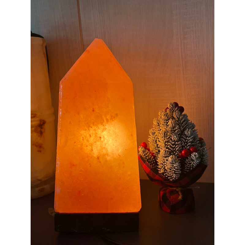 โคมไฟเกลือหิมาลายัน Himalayan Salt Lamp ทรง Tower ขนาด 3-4 kg
