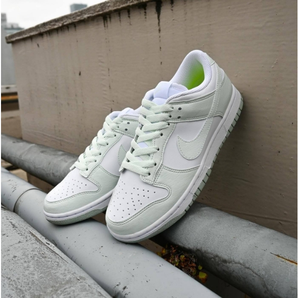 ของแท้100% Nike Dunk Low Next Nature "White Mint" Sneakers