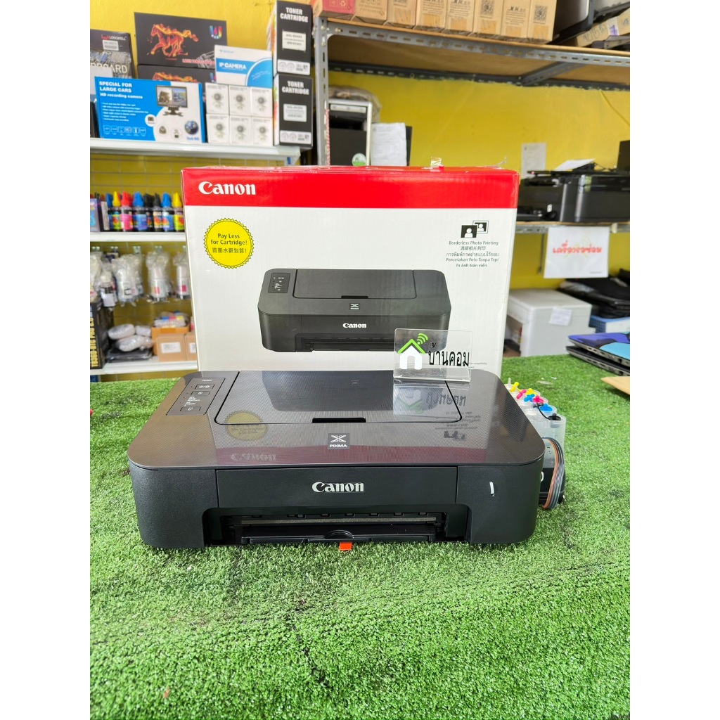 ปริ้นเตอร์ CANON PIXMA TS207+Ink Tank ใหม่