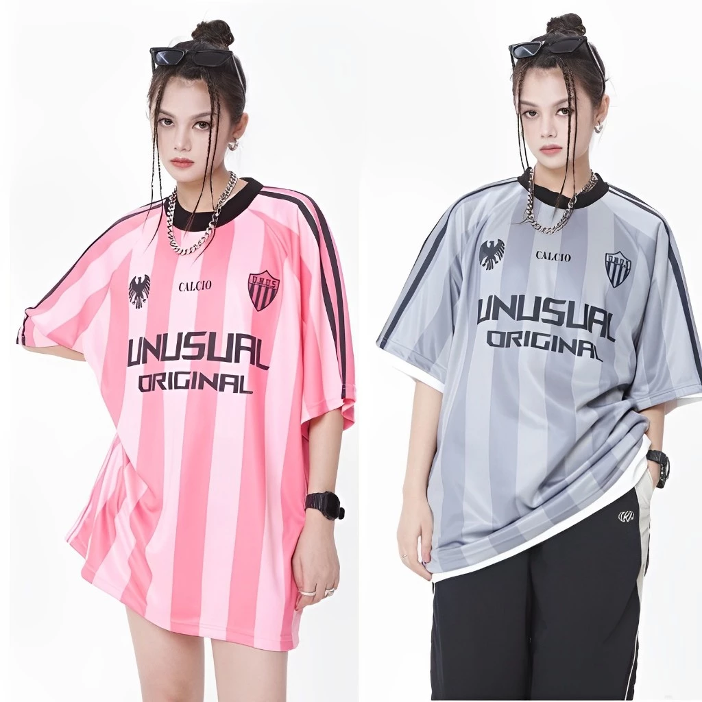 เสื้อยืดแขนสั้น ผ้าเรยอน ผ้าตาข่าย สไตล์อเมริกัน สตรีท สําหรับนางสาว#A015