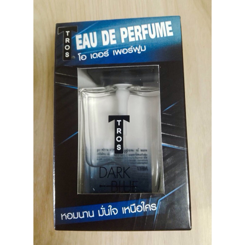 TROS ทรอส แท้ EAU DE Perfume Dark Blue 30 ml  น้ำหอมสำหรับผู้ชาย หอมนาน มั่นใจ เหนือใคร ราคาถูก ราคา