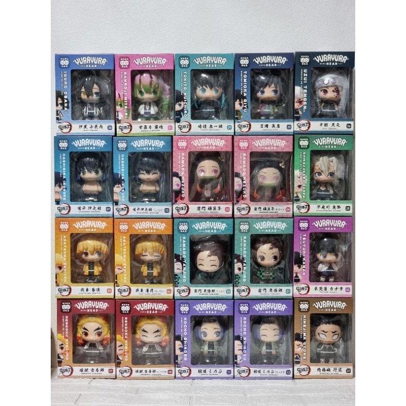 อัพเดท 11/12/23 ดาบพิฆาตอสูร งาน ยูระ ยูระ เฮด(หัวส่ายดุ๊กดิ๊ก) Yura Yura Head มือ 1 ลิขสิทธิ์แท้ จา