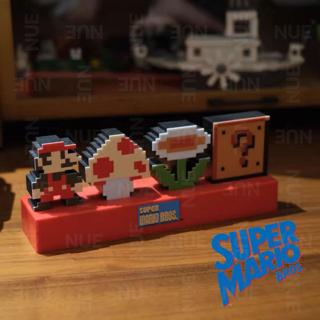 พร้อมส่ง 🎮 ไฟไอคอน Super Mario Bros ไฟเปลี่ยนตามเสียง