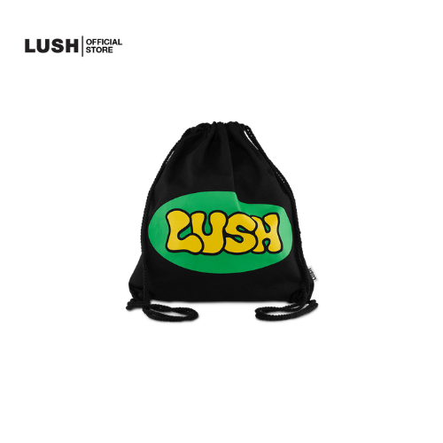 LUSH กระเป๋าเป้หูรูด RETRO LUSH DRAWSTRING BACK