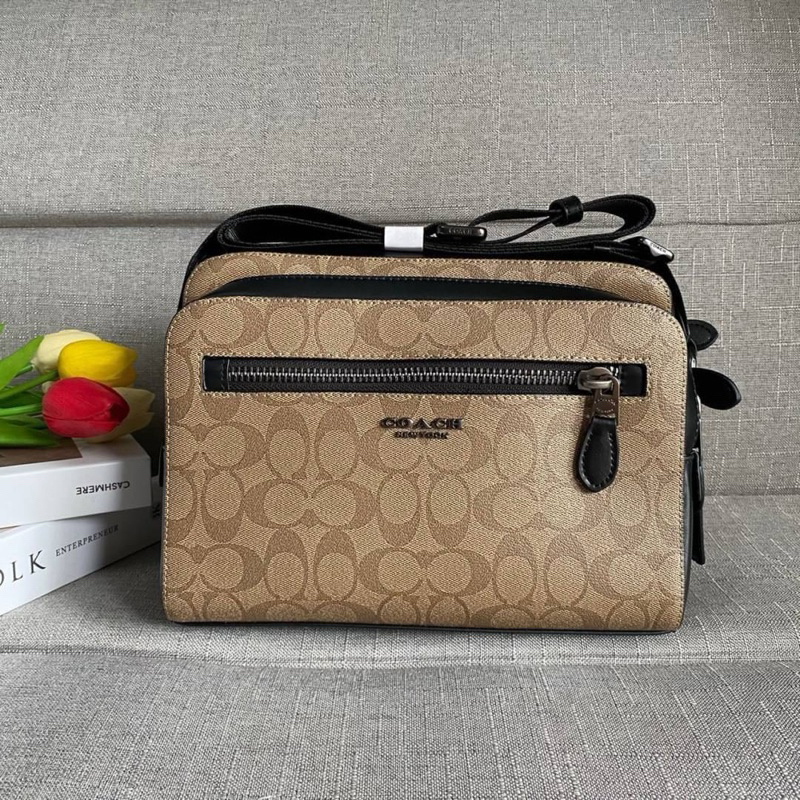 COACH WEST CAMERA BAG IN SIGNATURE (91485)