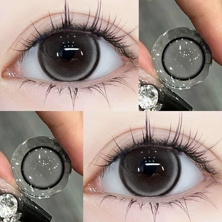 MIDROO[-0.00~-6.00]Jewelry Grey/Brown💠ส่งไวจากไทยคอนแทคเลนส์คอนแทคเลนส์ 14.5mm