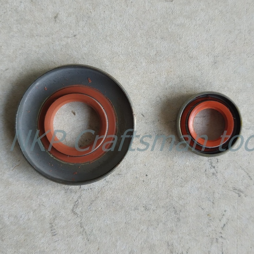 ซีลข้อเหวี่ยง 2ตัว ชุด สำหรับ เครื่องเลื่อยยนต์ เลื่อยโซ่ STIHL MS381 อย่างดี ทนทาน