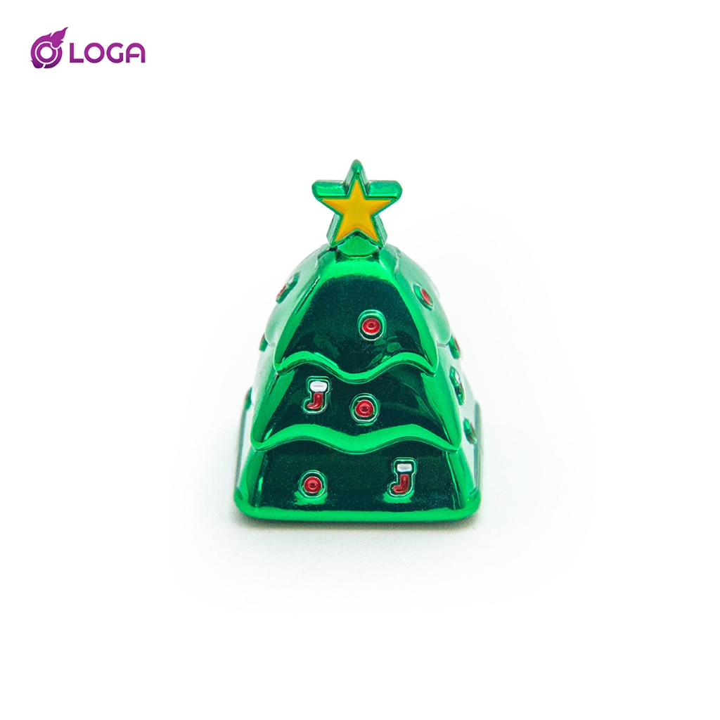 LOGA Metallic keycap : Merry Christmas 2023