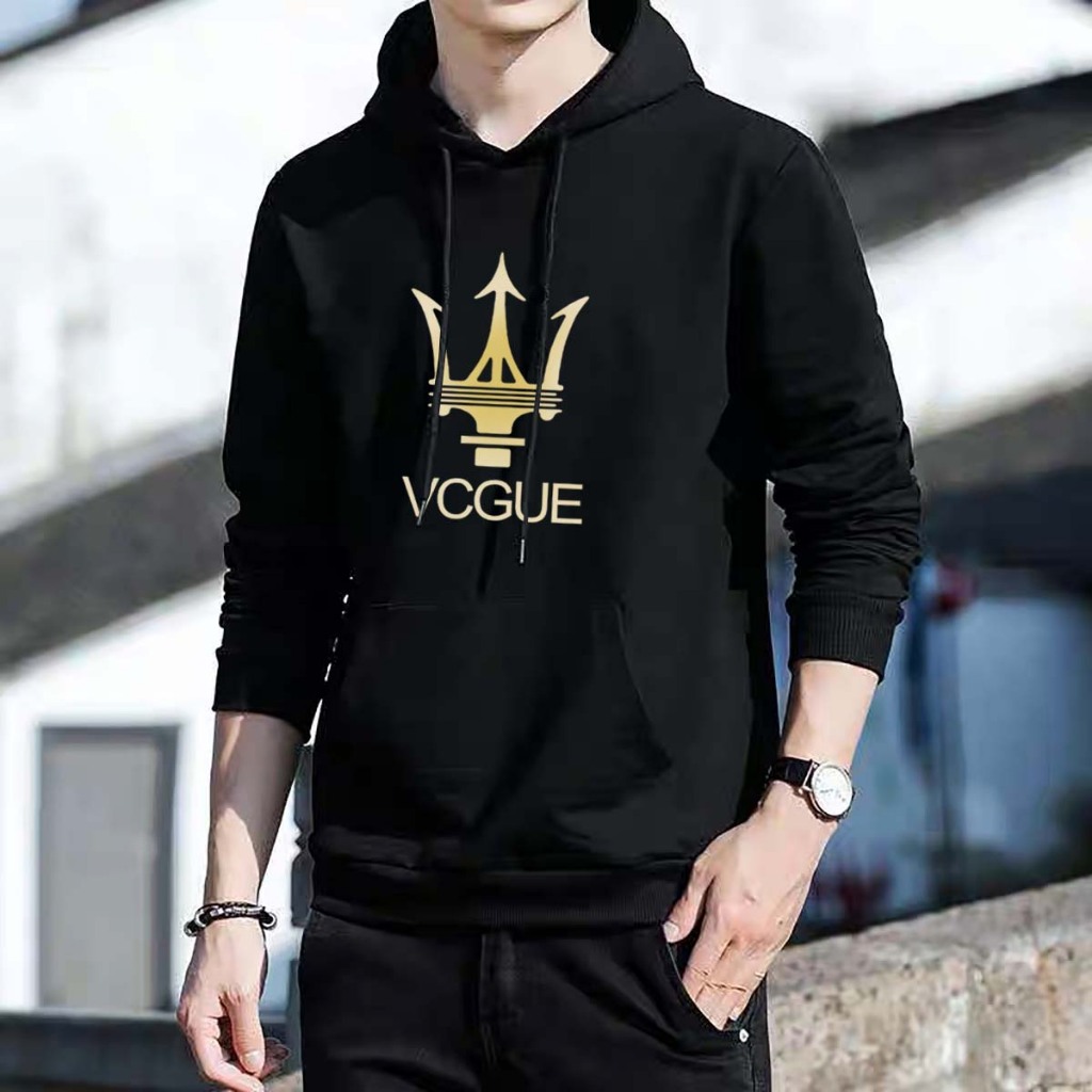 BK634-LONG เสื้อฮู้ตแขนยาวสกรีนลายแฟดูชั่น ผ้าโพลีเอสเตอร์ ใส่สบายทุกฤ