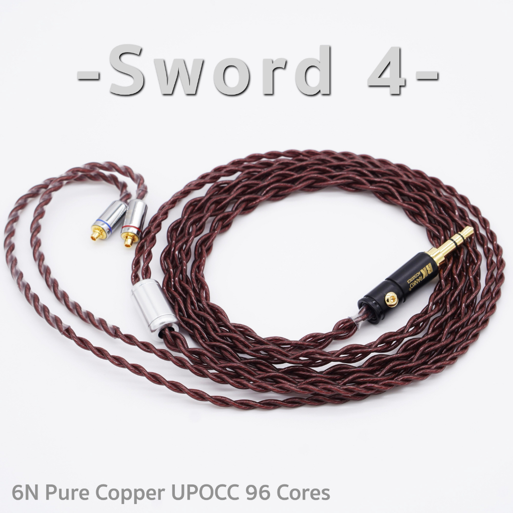 สายหูฟัง Leya - Sword 4 ทองแดงล้วน 6N UPOCC