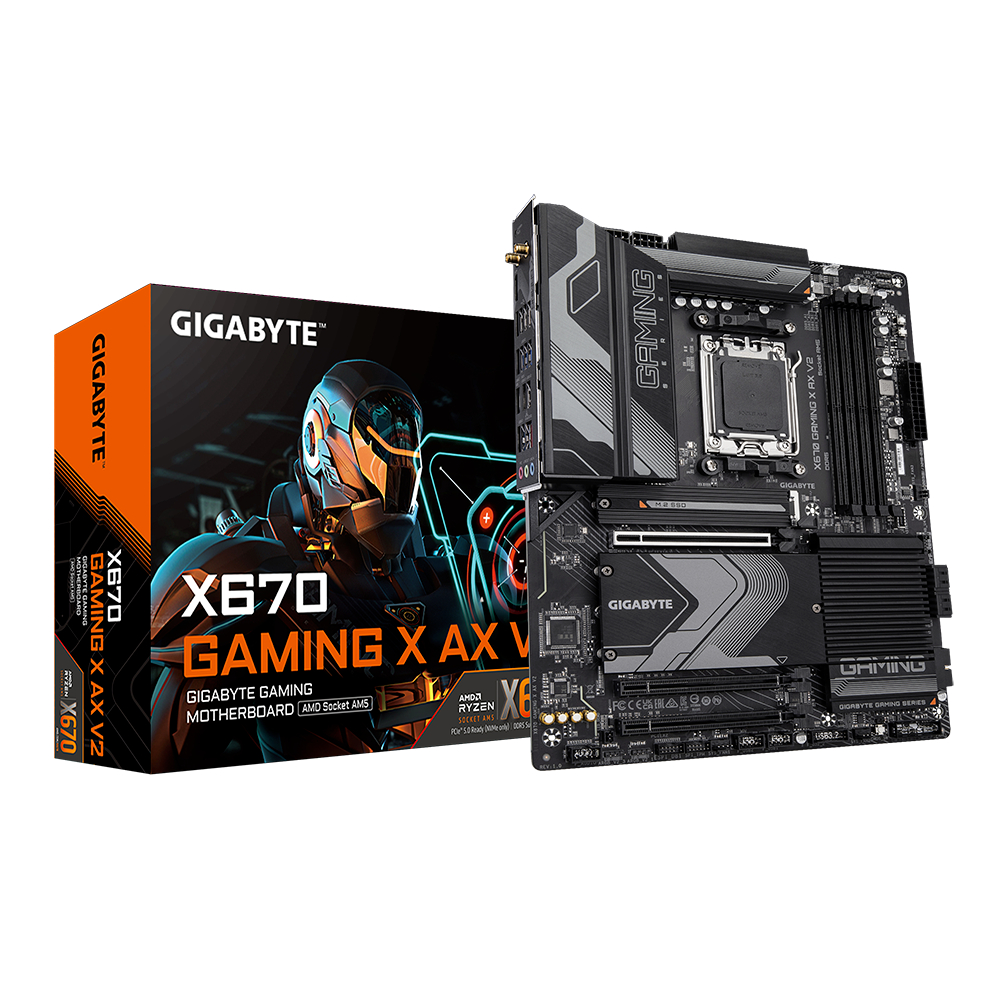 GIGABYTE X670 GAMING X AX V2 (AMD Socket AM5)