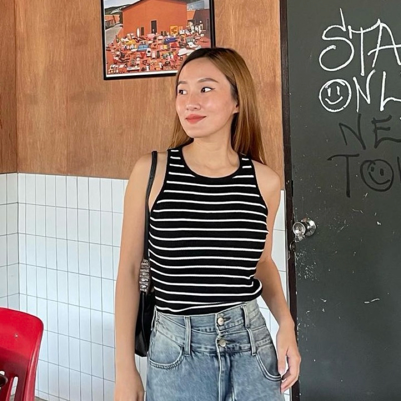 Used #knockknockth tank top