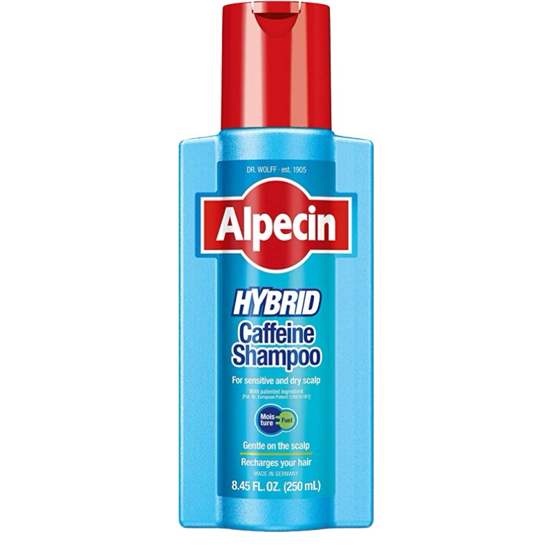 ALPECIN HYBRID CAFFEINE SHAMPOO 250ML (for Dry Dandruff สำหรับหนังศรีษะแห้งะป็นขุย)