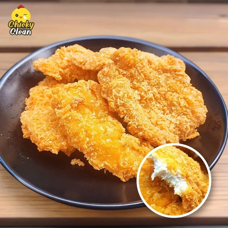 LIVE ลด 40% ส่งฟรีทั่วไทย 🔥 อกไก่ชุปแป้งทอด snack ทานเล่น