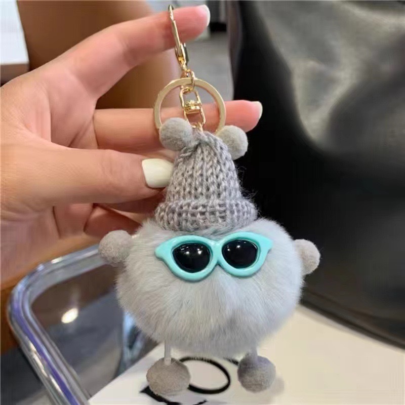 (พร้อมส่ง)Su149พวงกุญแจ จี้ตุ๊กตาปอมปอม ประดับปอมปอม ผ้ากํามะหยี่ขนนิ่ม ขนาดเล็ก หลากสี สร้างสรรค์ สําหรับห้อยกระเป๋าเป้ - รูปที่ 5