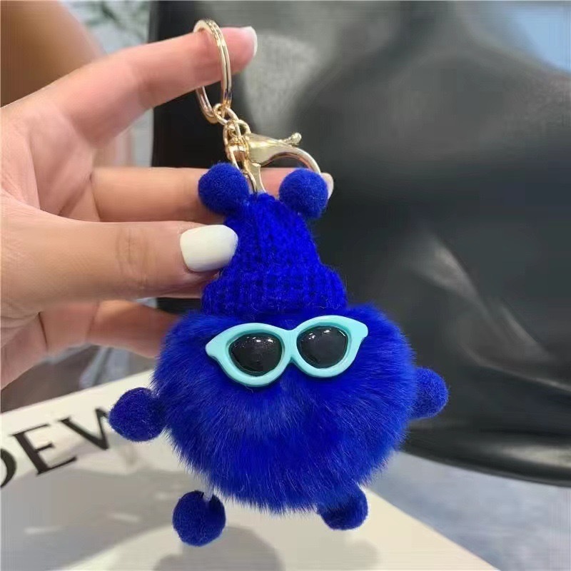 (พร้อมส่ง)Su149พวงกุญแจ จี้ตุ๊กตาปอมปอม ประดับปอมปอม ผ้ากํามะหยี่ขนนิ่ม ขนาดเล็ก หลากสี สร้างสรรค์ สําหรับห้อยกระเป๋าเป้ - รูปที่ 2