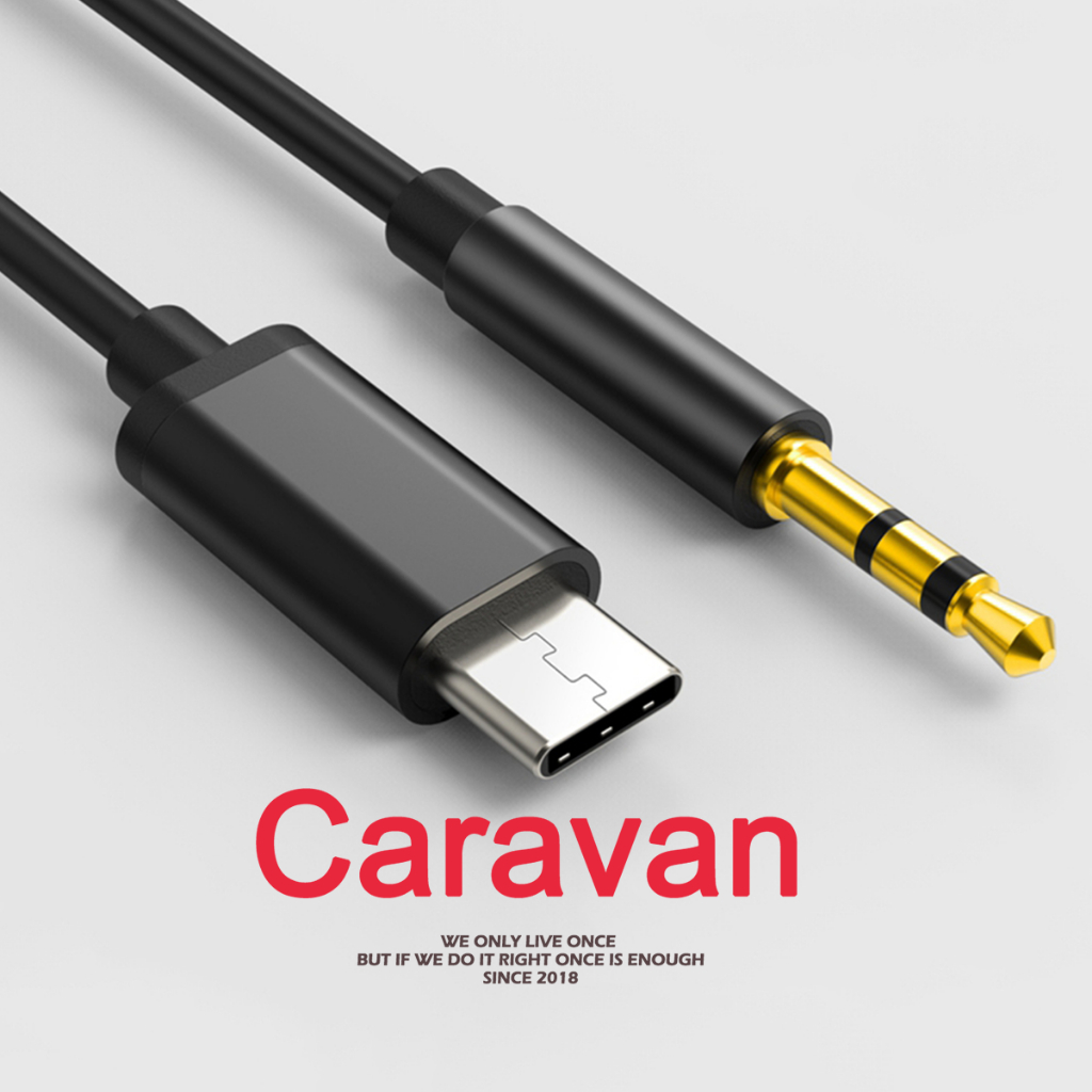 Caravan Crew Type-C to 3.5mm Audio Aux Cable