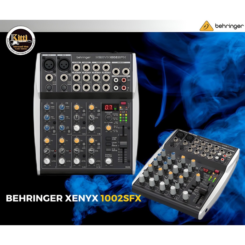 Analog Mixer Behringer XENYX 1002SFX