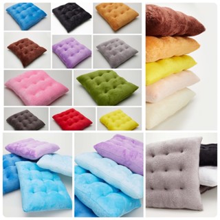 เบาะรองนั่ง ที่รองนั่งทรงสี่เหลี่ยม เบาะรองเก้าอี้ เบาะรองหล…