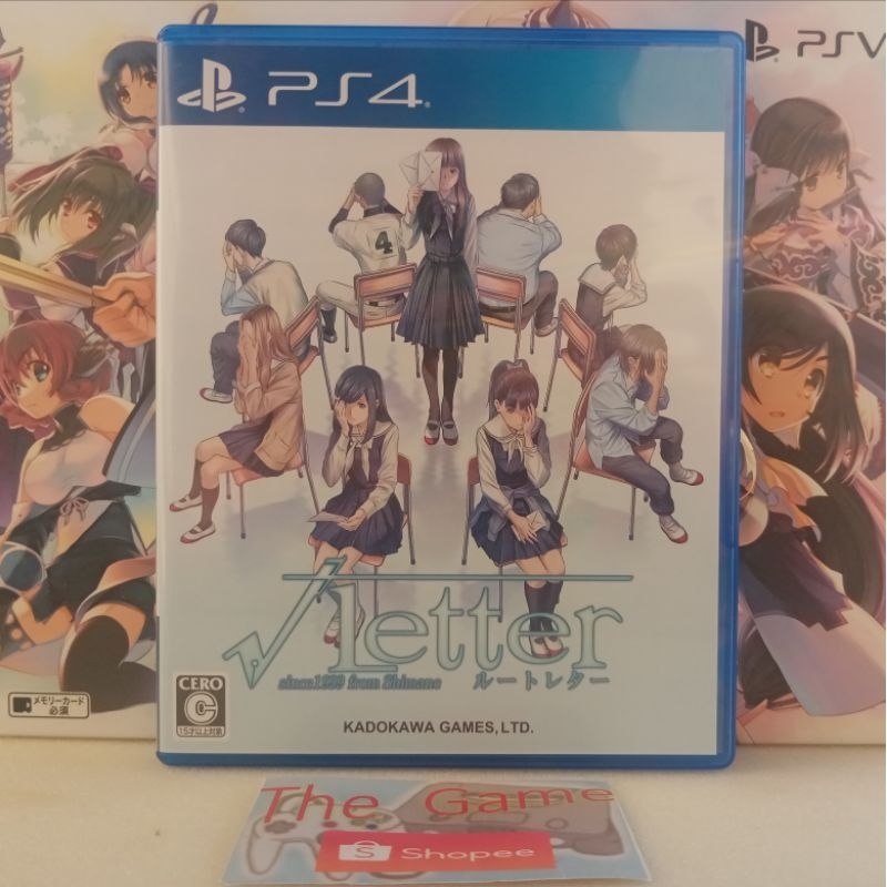 (PS4)​ เเผ่น​เกมส์​ PS4​ -​ PS5​ Letter Root Letter Since 1999​ ZONE2​