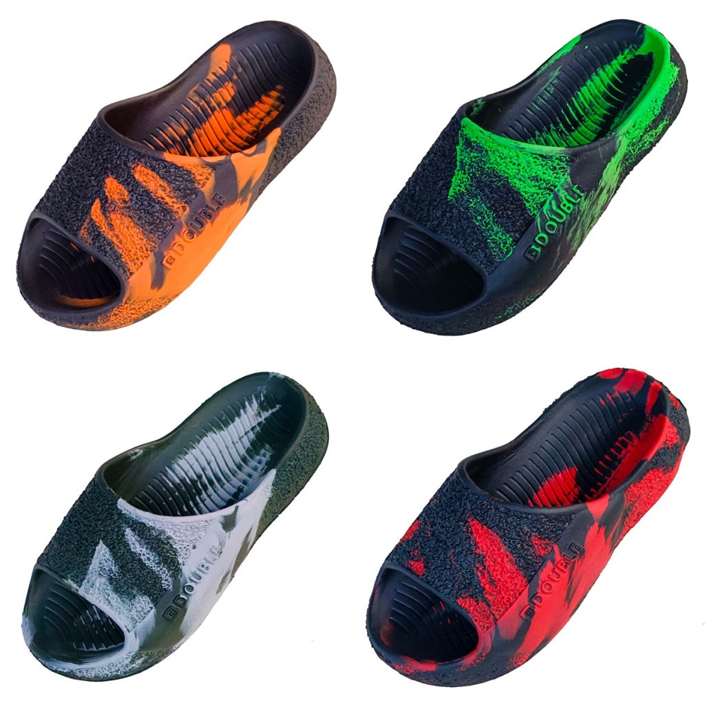 WooQ DOUBLE MULTICOLOR2 รองเท้าแตะหัวโต