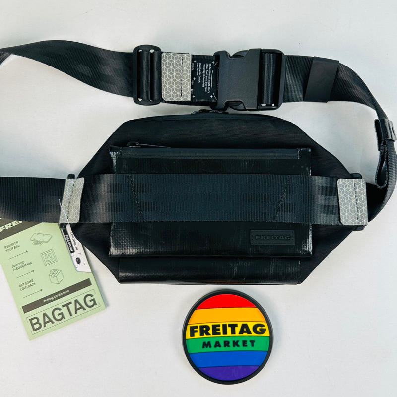 กระเป๋าFREITAGของแท้ รุ่น🇨🇭 F650 DIXON 🇨🇭ALL BLACK