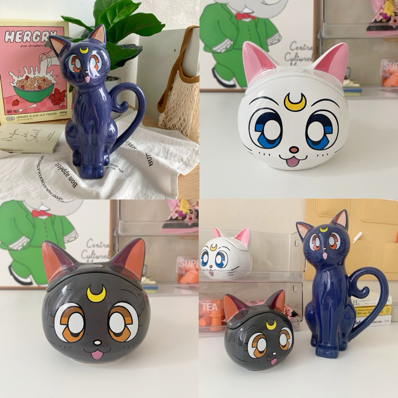 พร้อมส่ง MM กาน้ำชา Pretty Guardian Sailor Moon แมวผู้พิทักษ์เซเลอร์มูน เซตชุดน้ำชา Afternoon Tea 61011 70085