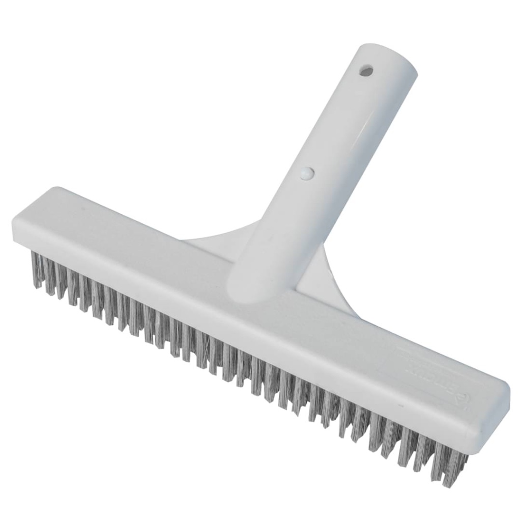 CE204 แปรงทำความสะอาดสระว่ายน้ำสแตนเลส 9” Emaux swimming pool brush ขัดคราบฝังแน่นตามร่องนาแนวสำหรับสระกระเบื้องเท่านั้น