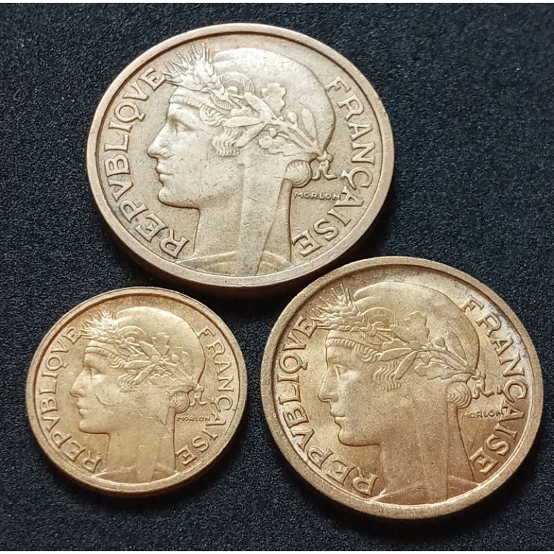 เหรียญต่างประเทศ(1929)ฝรั่งเศสรุ่นเก่า