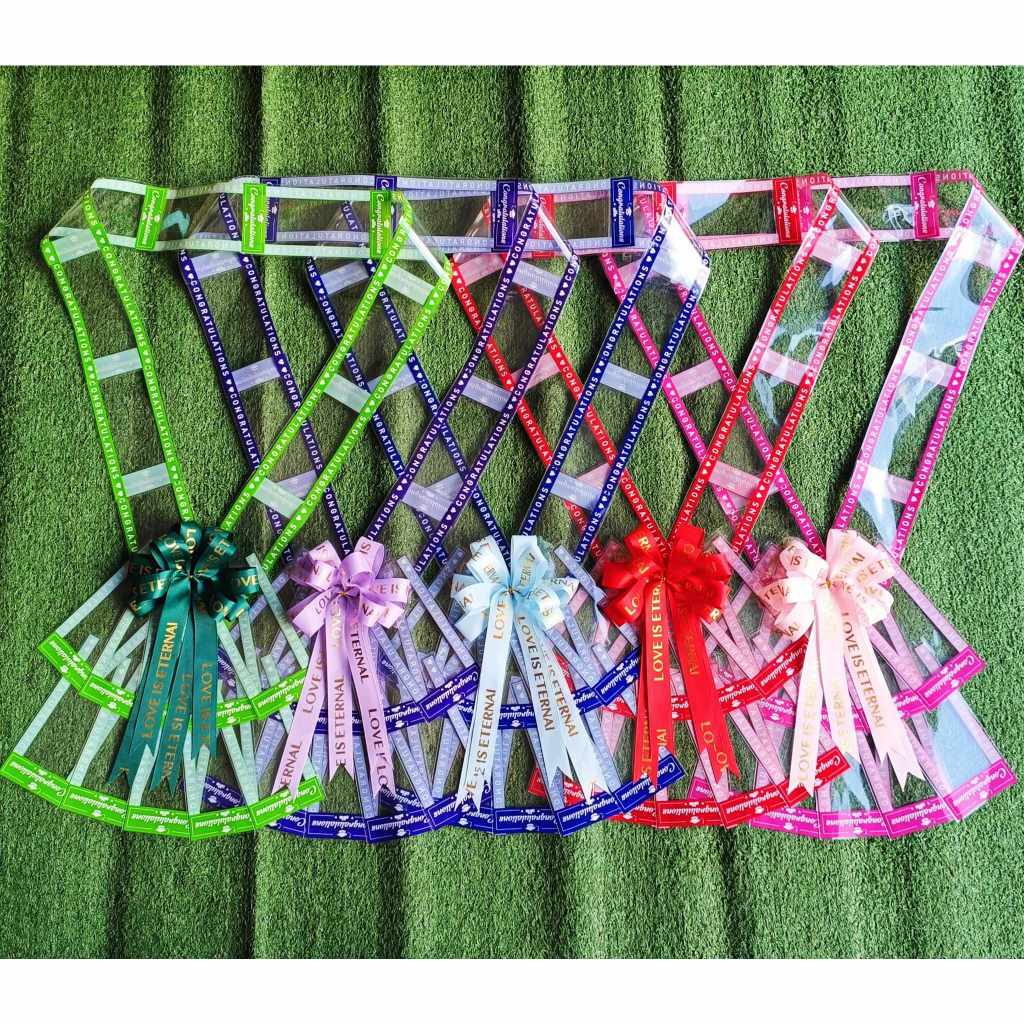 Congrat สายสะพายธนบัตร พวงมาลัยธนบัตร พวงมาลัยปัจฉิม พวงมาลัยแบงค์ ใช้เทศกาล งานรับปริญญา งานปัจฉิม ใส่ได้ 20 ใบ