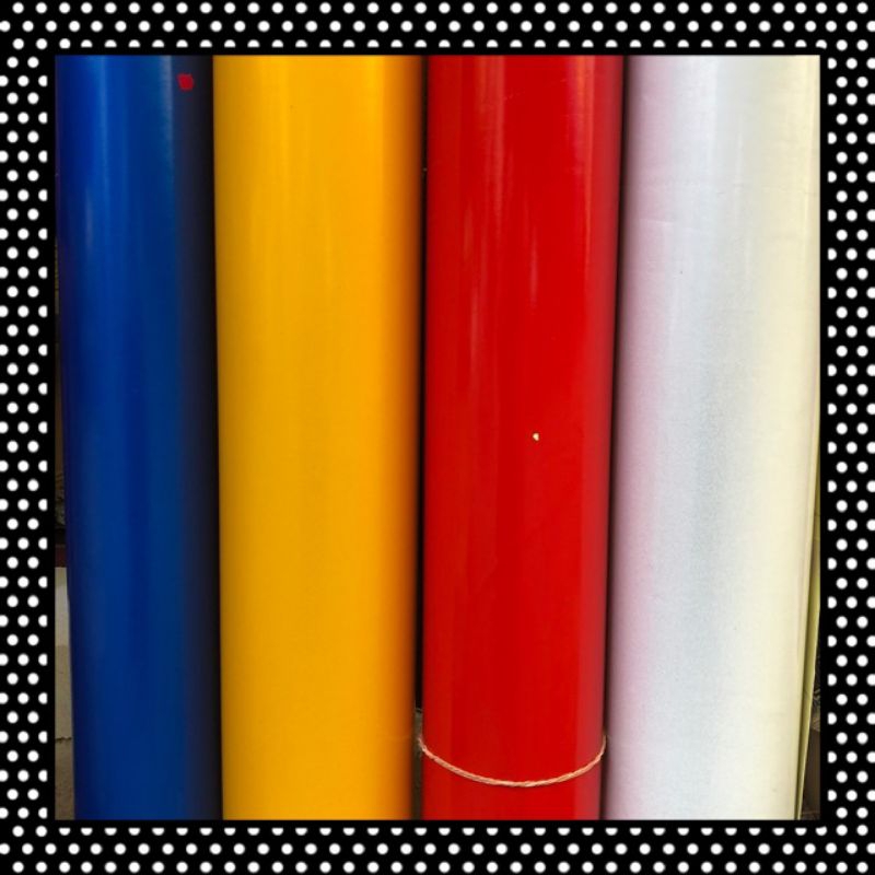 สติ๊กเกอร์สะท้อนแสง สะท้อนแสงดีมาก มีกาวในตัว ขนาด 10cm x 60cm