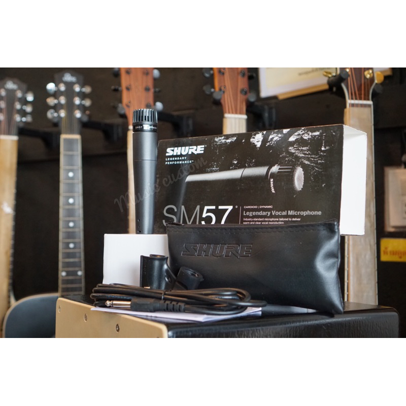 Shure SM57 - ไมโครโฟนเครื่องดนตรีแบบไดนามิก (SM-57 / SM57)