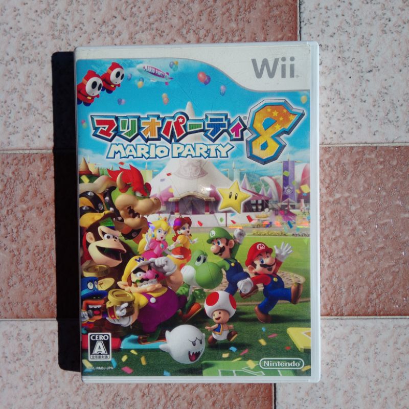 แผ่นเกม Nintendo Wii Mario Party 8 ของแท้มือสอง