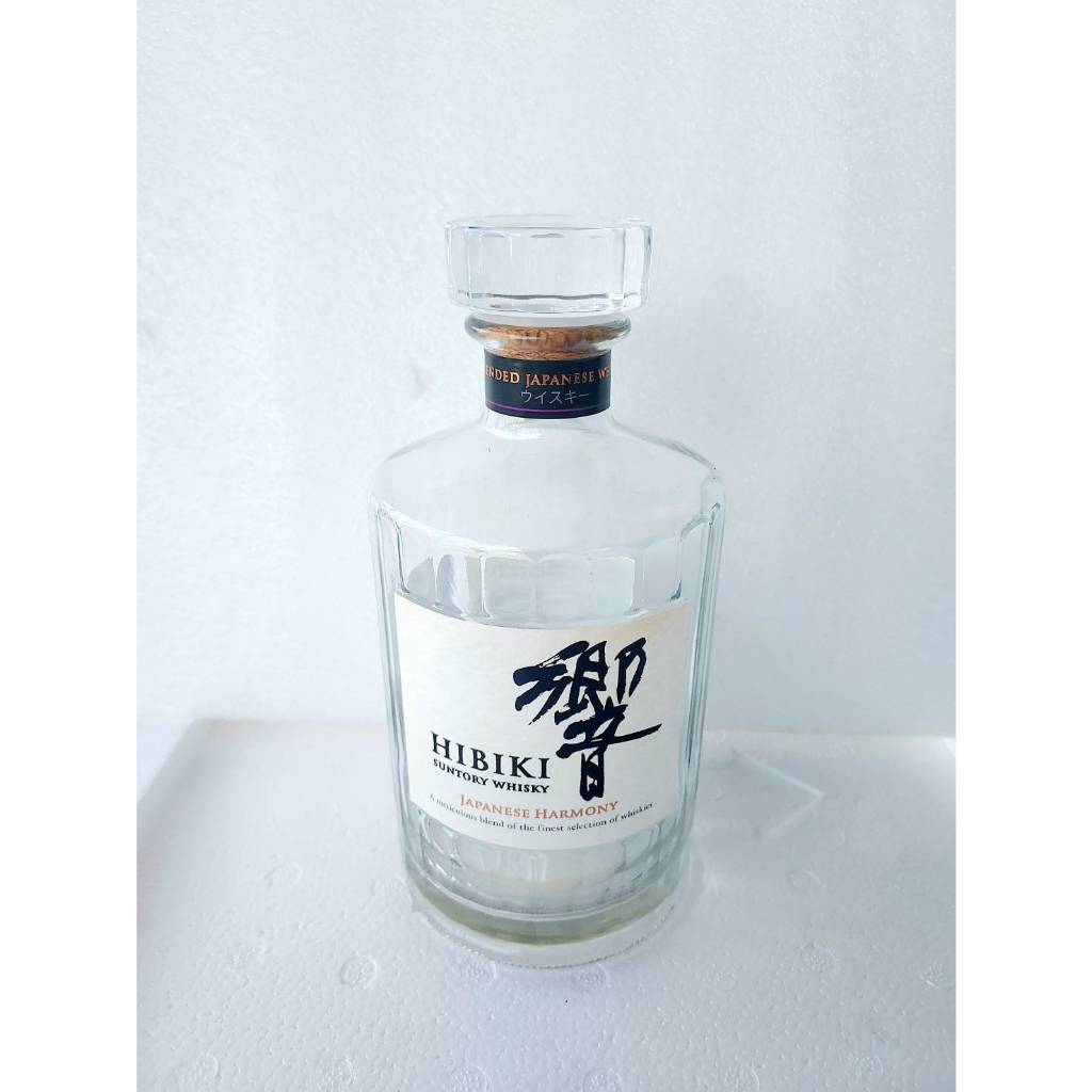 ขวดใส่เหล้า ขวดเหล้าเปล่า Hibiki 700ml Japanese Whiskey Empty Bottle