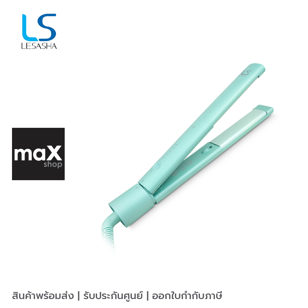 LESASHA LS เครื่องหนีบผม STRAIGHT & CURL HAIR CRIMPER MINT รุ่น LS1555