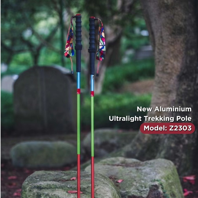 Zenone-Aluminium V.2 รุ่นใหม่ เบาจัด Trekking Poles วิ่งเทรล ไม้โพล ของแท้ ประกันศูนย์