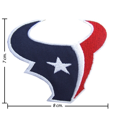 Houston Texans ฮุสตัน เท็กซาน อาร์มปักอเมริกันฟุตบอล NFL ตัวรีดติดเสื้อ อาร์มรีดติดเสื้อ อาร์มแฟชั่น