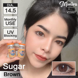 คอนแทคเลนส์ Montra Sugar ค่าอมน้ำ55% ขนาดตาโต