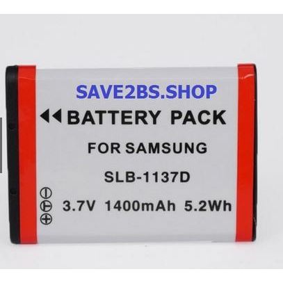 แบตเตอรี่กล้อง Samsung SLB-1137D สำหรับ L74 Wide , NV11 , NV24HD , NV30 , NV40 ,i85