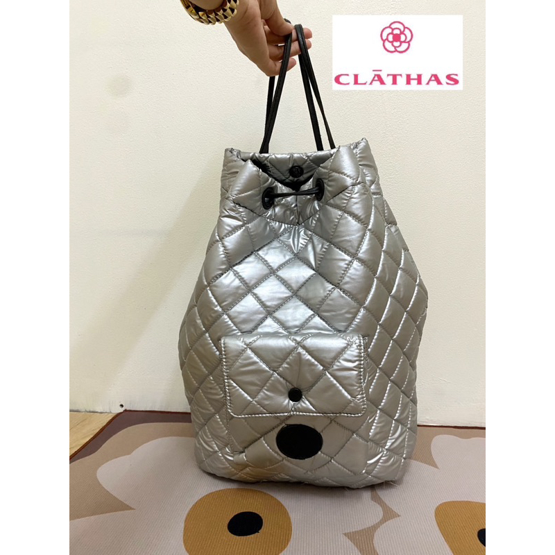 กระเป๋า แบรนด์ clathas [มือ2] สีเงิน งานคัดโกดังญี่ปุ่น 🇯🇵🇯🇵🇯🇵