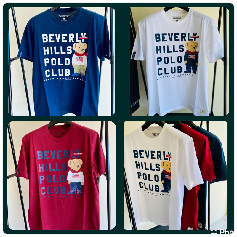 พร้อมส่งเสื้อT-shirt Beverlyhillspoloclub#เสื้อT-shirt#BHPC#POLO#Beverlyhillspoloclub