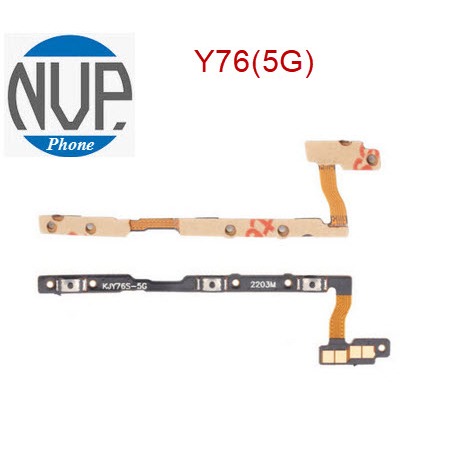 สายแพรชุด ปิด-เปิดเครื่อง Pwr.On-Off+Vol. Vivo Y76(5G),V2124,Y76s(5G),V2156A,Y74s,V2009A