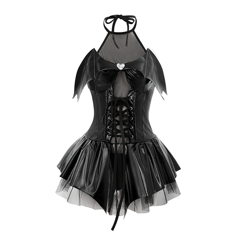 ชุดนอนผู้หญิง ชุดนอน 🌟เกรดดี M-5XL | 40-100กก. ด้านหน้าเชือกปรับระดับ แต่งโบว์ริบบิ้นค้างคาว T-783 - รูปที่ 5