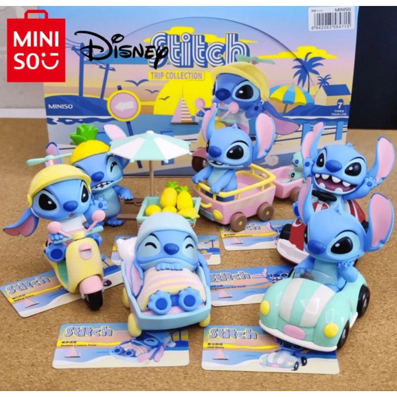 โมเดล ได้ 1 ตัว | Lilo & Stitch - Trip Collection by Miniso
