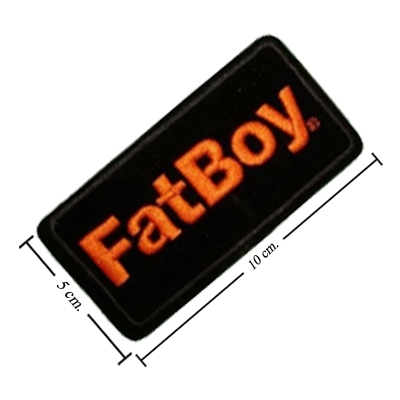 Harley Davidson Fat Boy อาร์มปักฮาร์เล่ย์-เดวิดสัน ตัวรีดติดเสื้อ อาร์มรีดติดเสื้อฮาร์เล่ย์-เดวิดสัน