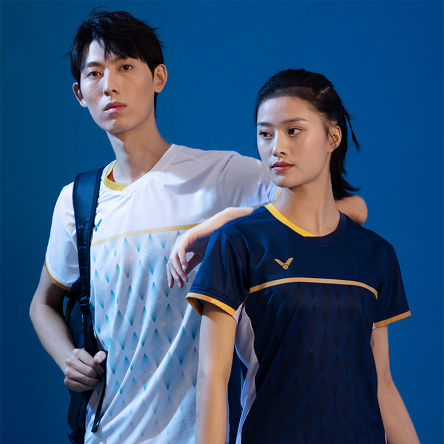 VICTOR เสื้อกีฬาแบดมินตัน แขนสั้น รุ่น T-5501 / 55 YEAR COLLECTION