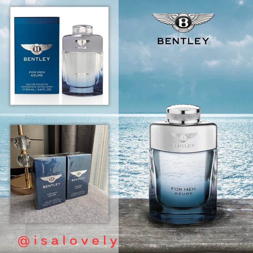 📌Isa Lovely Shop📌  BENTLEY FRAGRANCES Bentley For Men Azure / Bentley Fragrances EDT Spray