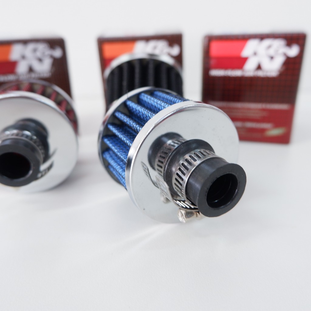 กรองจิ๋ว กรองดักไอน้ำมันเครื่อง กรองไอน้ำมัน ขนาดรูข้อต่อ 12 มม. กรองฝาครอบวาล์ว ตัวกรองอากาศขนาดเล็ก มีให้เลือก 3 สี - รูปที่ 6