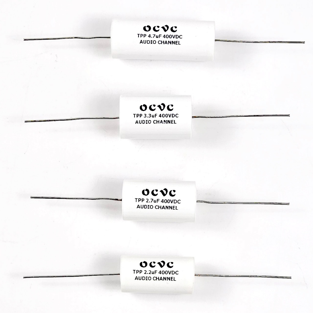 OCVC C เสียงแหลม Capacitor 2.2uF , 2.7uF, 3.3uF , 4.7uF  คาปาซิเตอร์ ลำโพงเสียงแหลม